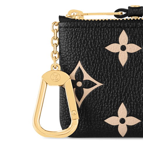 Cuir Monogram Empreinte Bicolore Petite Maroquinerie Tous les Petite Maroquinerie Pochette clés | Louis Vuitton ® (Zoom produit)