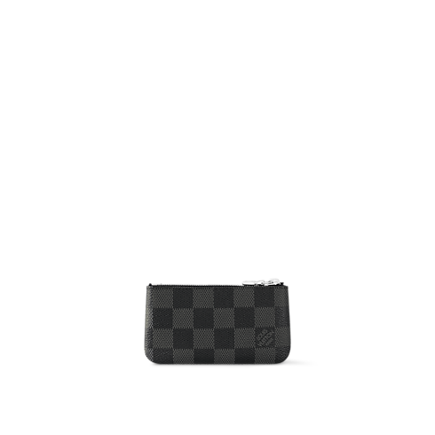 Toile Damier Graphite For Him } Pochette clés | Louis Vuitton ® (Zoom produit)