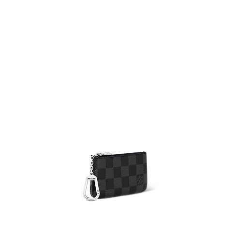 Toile Damier Graphite For Him } Pochette clés | Louis Vuitton ® (Zoom produit)