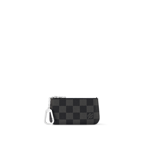 Toile Damier Graphite For Him } Pochette clés | Louis Vuitton ® (Zoom produit)