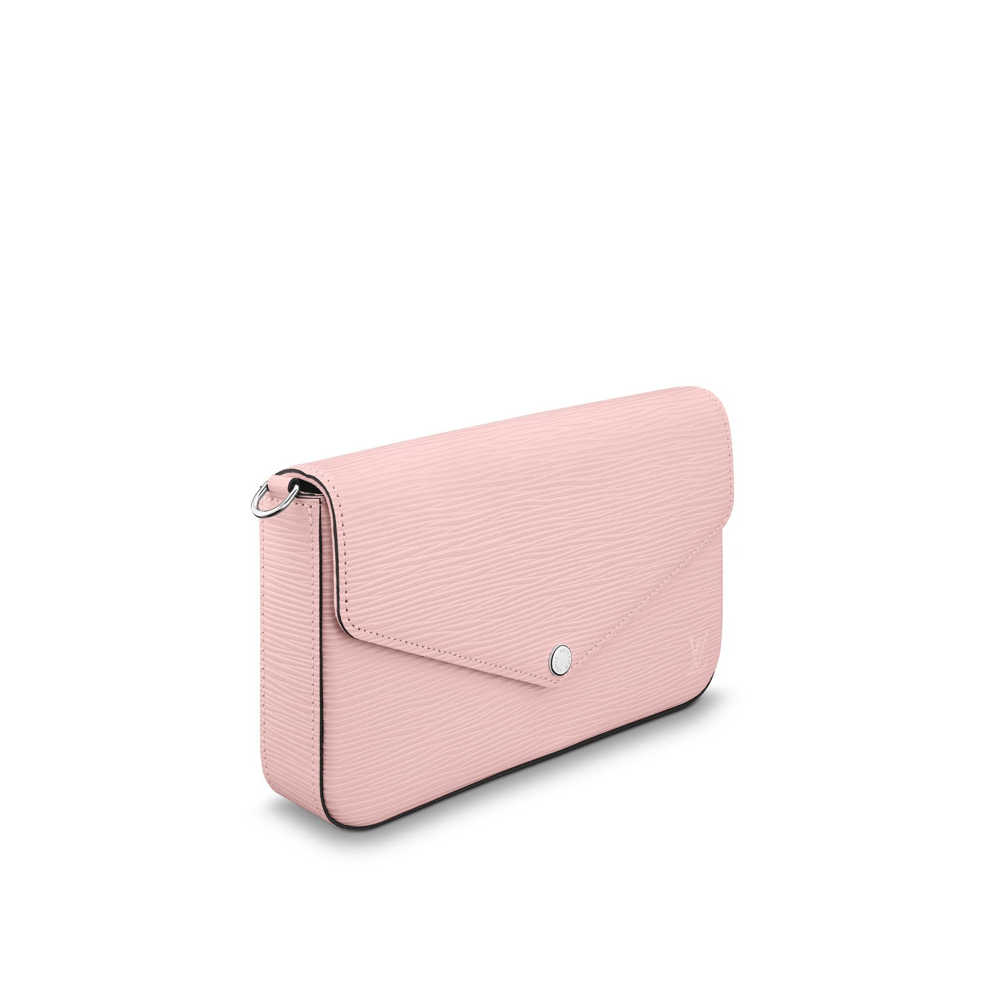 Pochette Félicie Cuir Epi Rose - FEMME - Petite Maroquinerie | LOUIS VUITTON  ®