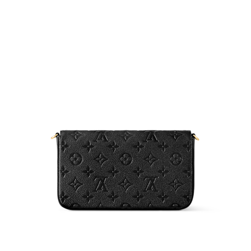 Monogram Empreinte Leather Small Leather Goods Wallets on Chain and Nano Bags Pochette Félicie | Louis Vuitton ® (Product zoom)