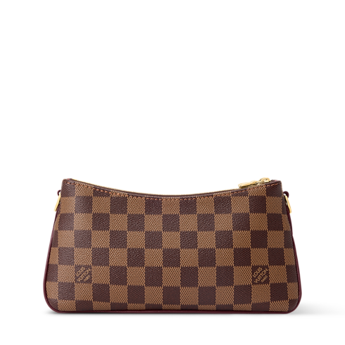 Damier Ebene Small Leather Goods Nano Bags and Chain Wallets Pochette Liv | Louis Vuitton ® (Product zoom)
