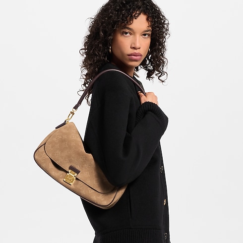 Cuir Monogram Empreinte Sacs à Main Toutes Nos Collections Pochette Métis Soft MM | Louis Vuitton ® (Zoom produit)