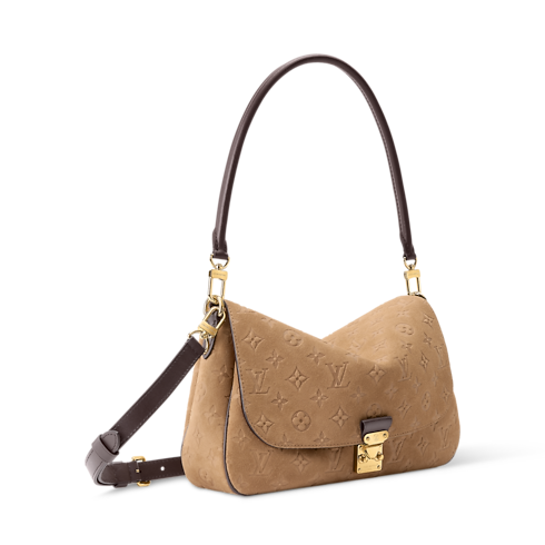 Cuir Monogram Empreinte Sacs à Main Toutes Nos Collections Pochette Métis Soft MM | Louis Vuitton ® (Zoom produit)