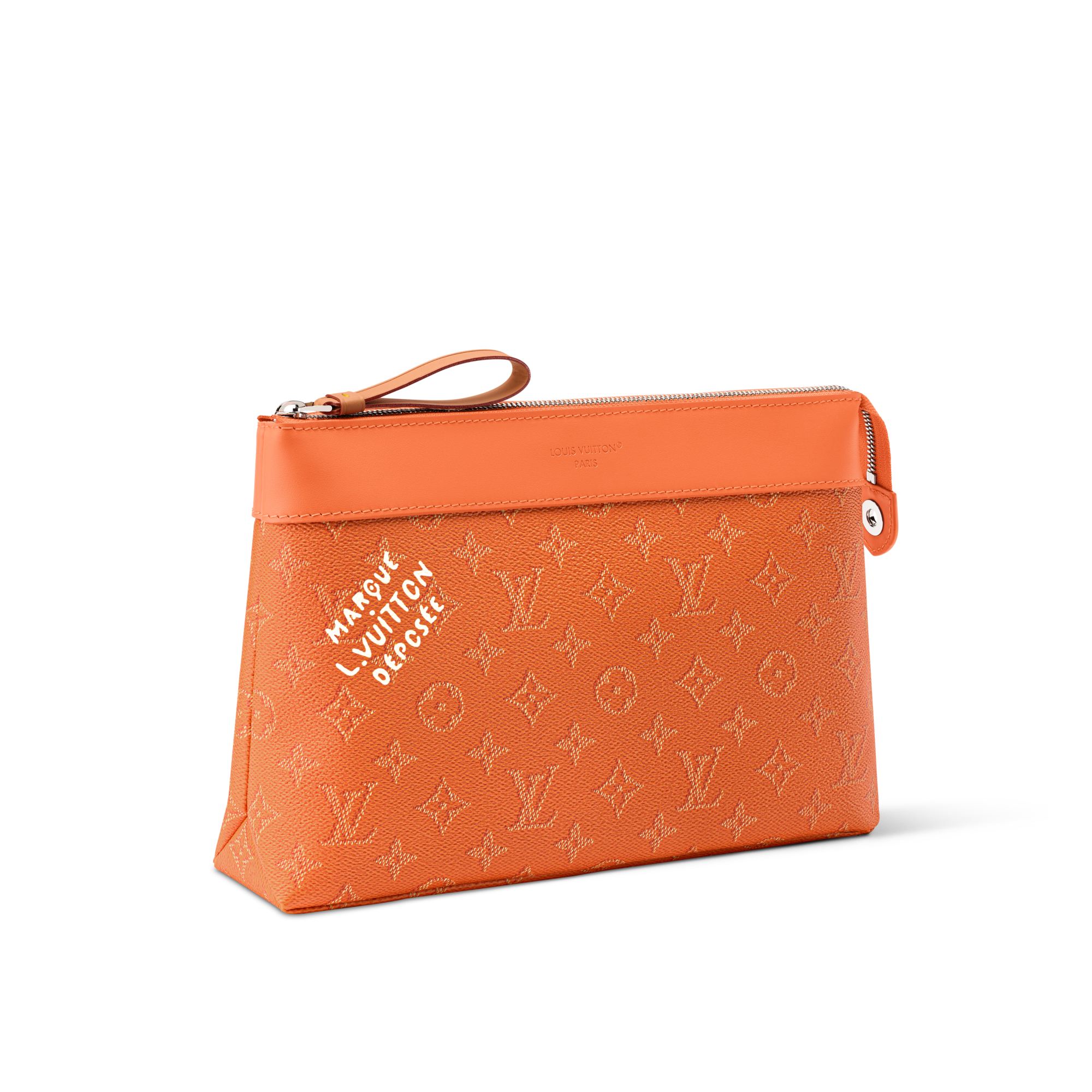 Monogram Heritage Small Leather Goods Pouches Pochette Voyage Souple | Louis Vuitton ® (Product zoom)