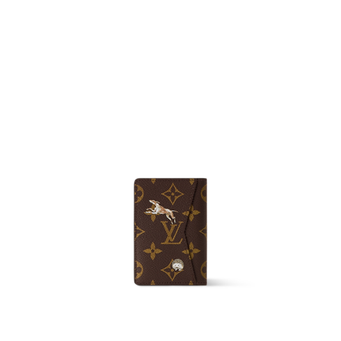 Monogram Heritage Small Leather Goods Card and Coin Holders Pocket Organizer | Louis Vuitton ® (Product zoom)