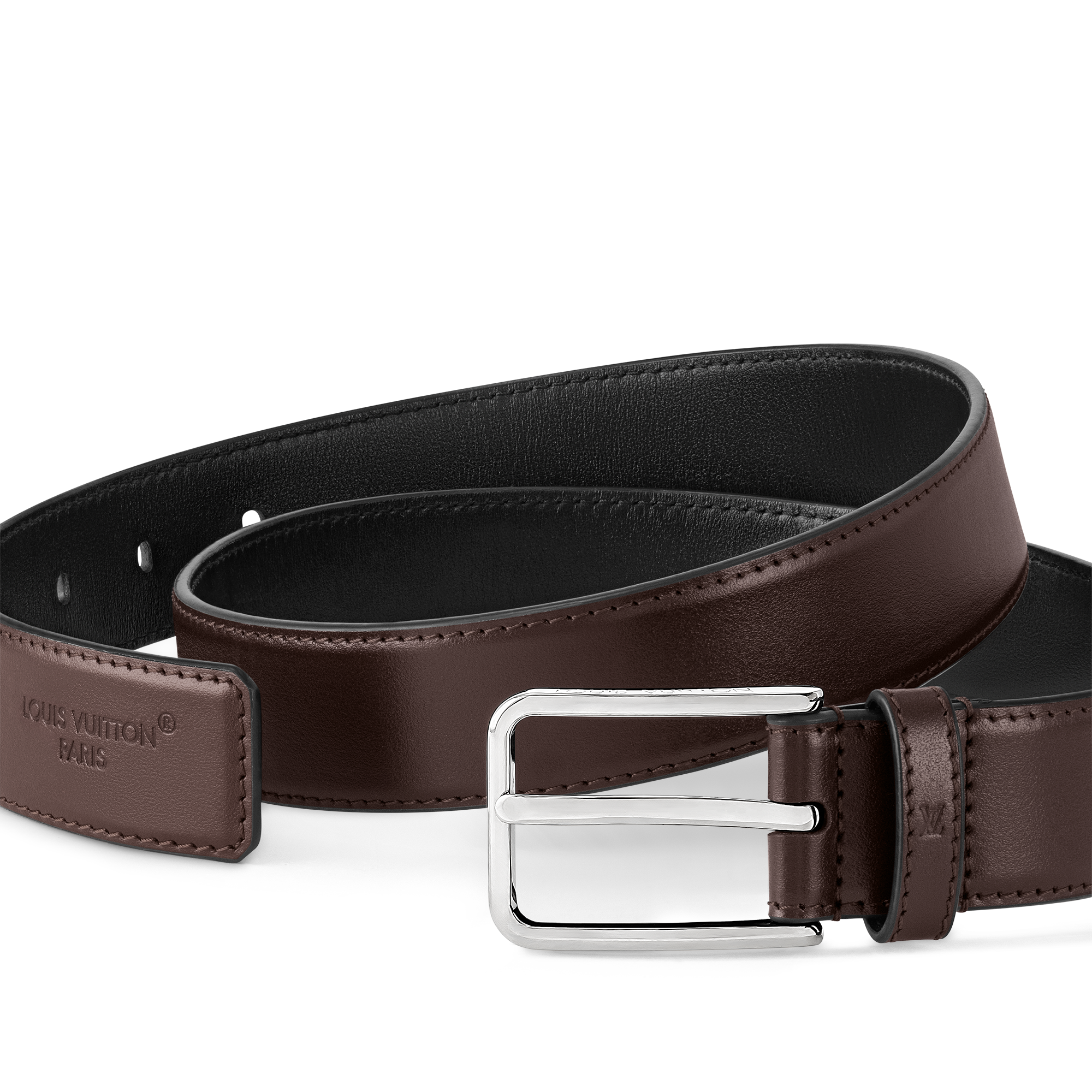  Accessories Belts Pont Neuf Slim 30mm Belt | Louis Vuitton ® (Product zoom)