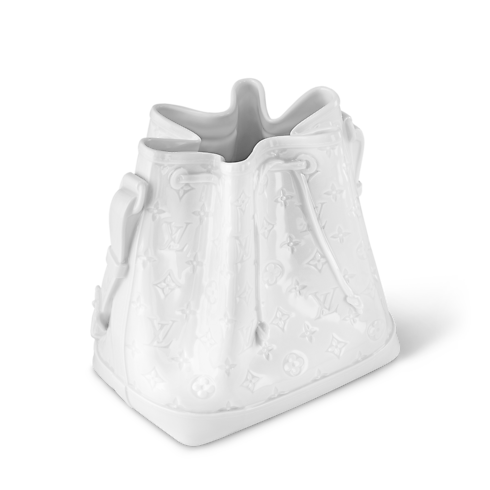 Monogram Highlights Art of Living Campaign Porcelain Vase Noé BB | Louis Vuitton ® (Product zoom)