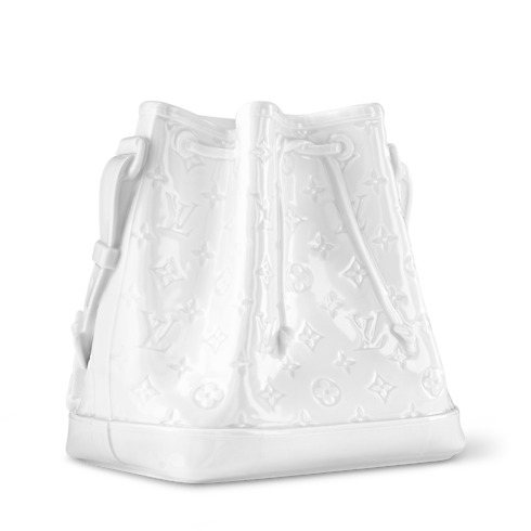 Monogram Highlights Art of Living Campaign Porcelain Vase Noé BB | Louis Vuitton ® (Product zoom)