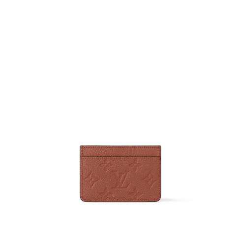 Cuir Monogram Empreinte Petite Maroquinerie Tous les Petite Maroquinerie Porte-cartes | Louis Vuitton ® (Zoom produit)