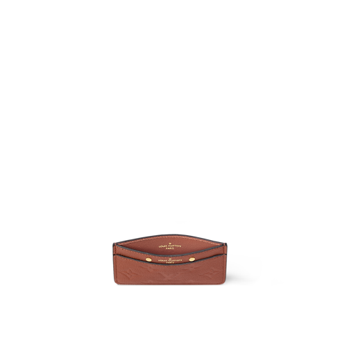 Cuir Monogram Empreinte Petite Maroquinerie Tous les Petite Maroquinerie Porte-cartes | Louis Vuitton ® (Zoom produit)