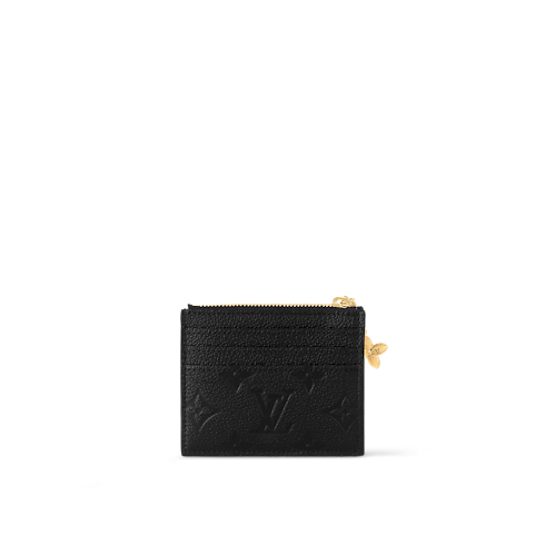 Cuir Monogram Empreinte Petite Maroquinerie Porte-Cartes et Porte-Cles Porte-cartes Flora | Louis Vuitton ® (Zoom produit)