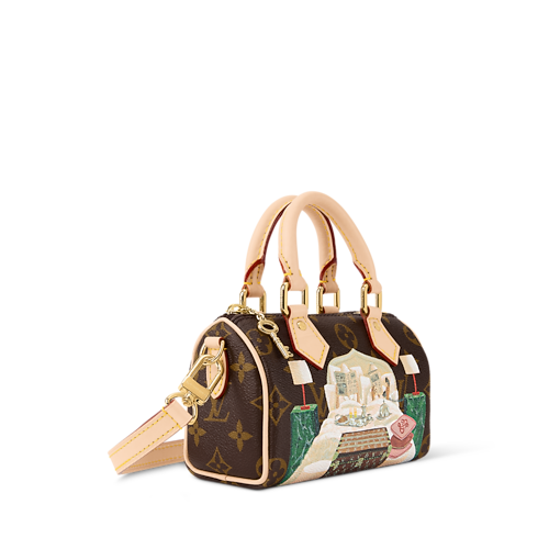 Autres Toiles Monogram Petite Maroquinerie Micro Sac et Portefeuilles sur Chaîne Porte-cartes Magnet | Louis Vuitton ® (Zoom produit)