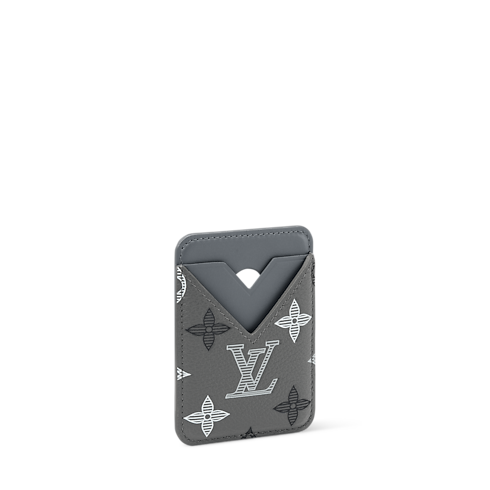 Monogram Shadow Small Leather Goods All Wallets and Small Leather Goods Porte-Cartes Magnet | Louis Vuitton ® (Product zoom)