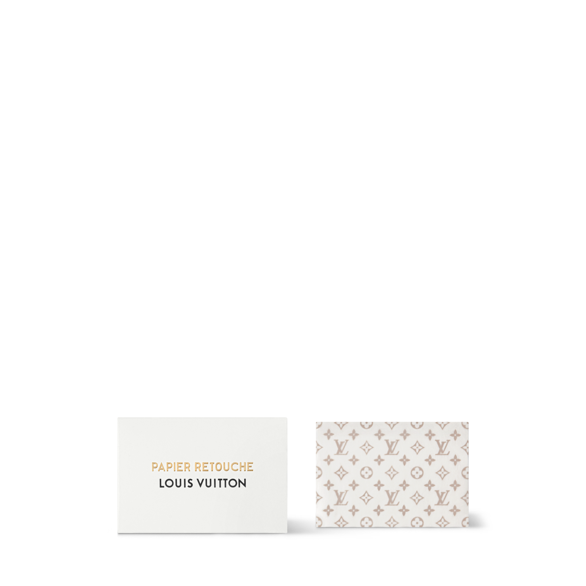 Monogram Accessoires Beauté } Porte-Feuilles Matifiantes | Louis Vuitton ® (Zoom produit)