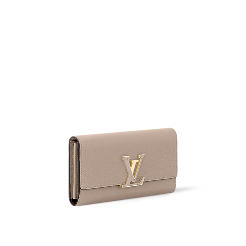 Cuir Taurillon Petite Maroquinerie Tous les Petite Maroquinerie Portefeuille Capucines | Louis Vuitton ® (Zoom produit)
