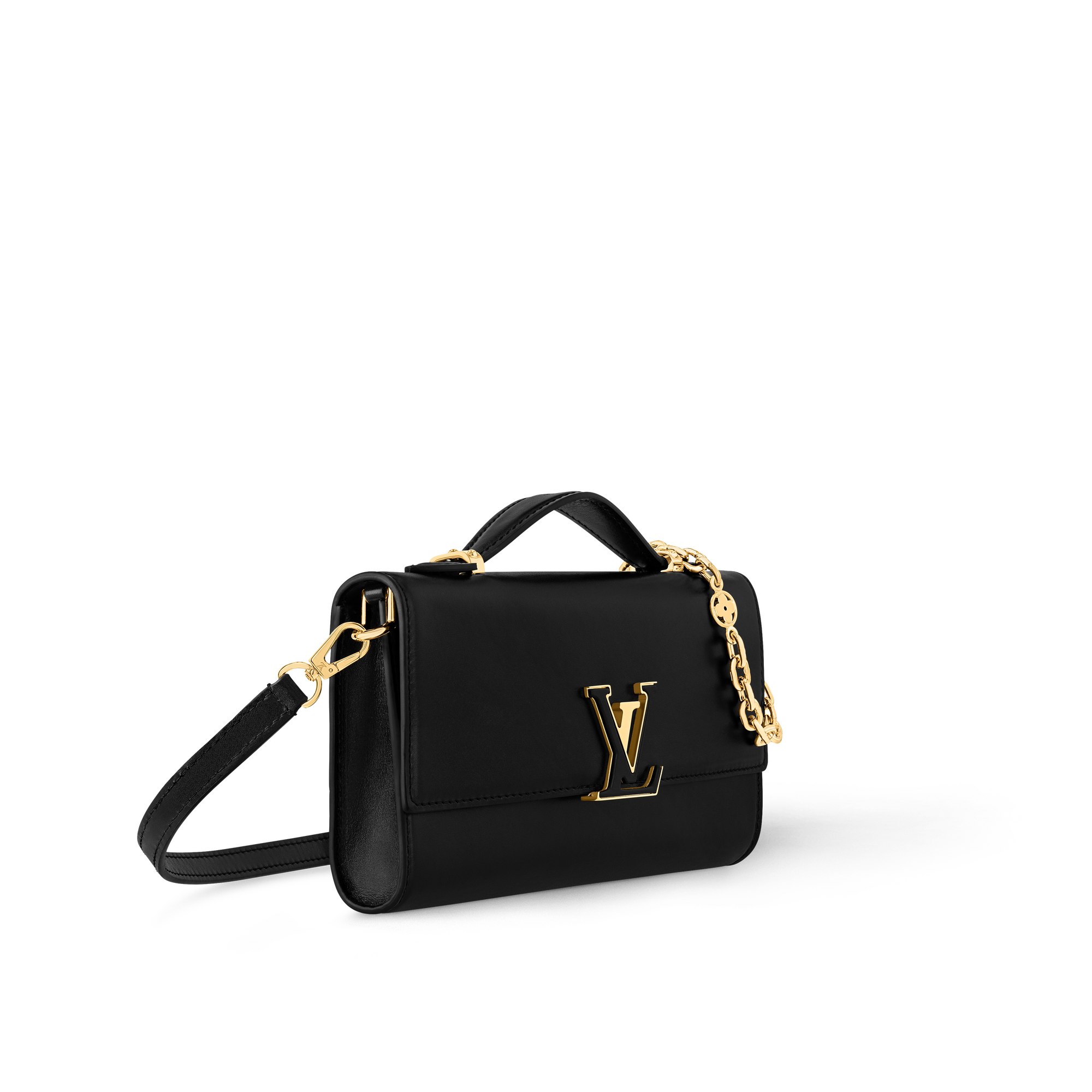 Capucines Petite Maroquinerie Portefeuilles sur Chaîne et Micro Sac Portefeuille chaîne Capucines | Louis Vuitton ® (Zoom produit)