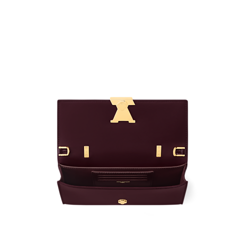 Capucines Petite Maroquinerie Portefeuilles sur Chaîne et Micro Sac Portefeuille chaîne Capucines | Louis Vuitton ® (Zoom produit)