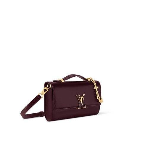 Capucines Petite Maroquinerie Portefeuilles sur Chaîne et Micro Sac Portefeuille chaîne Capucines | Louis Vuitton ® (Zoom produit)