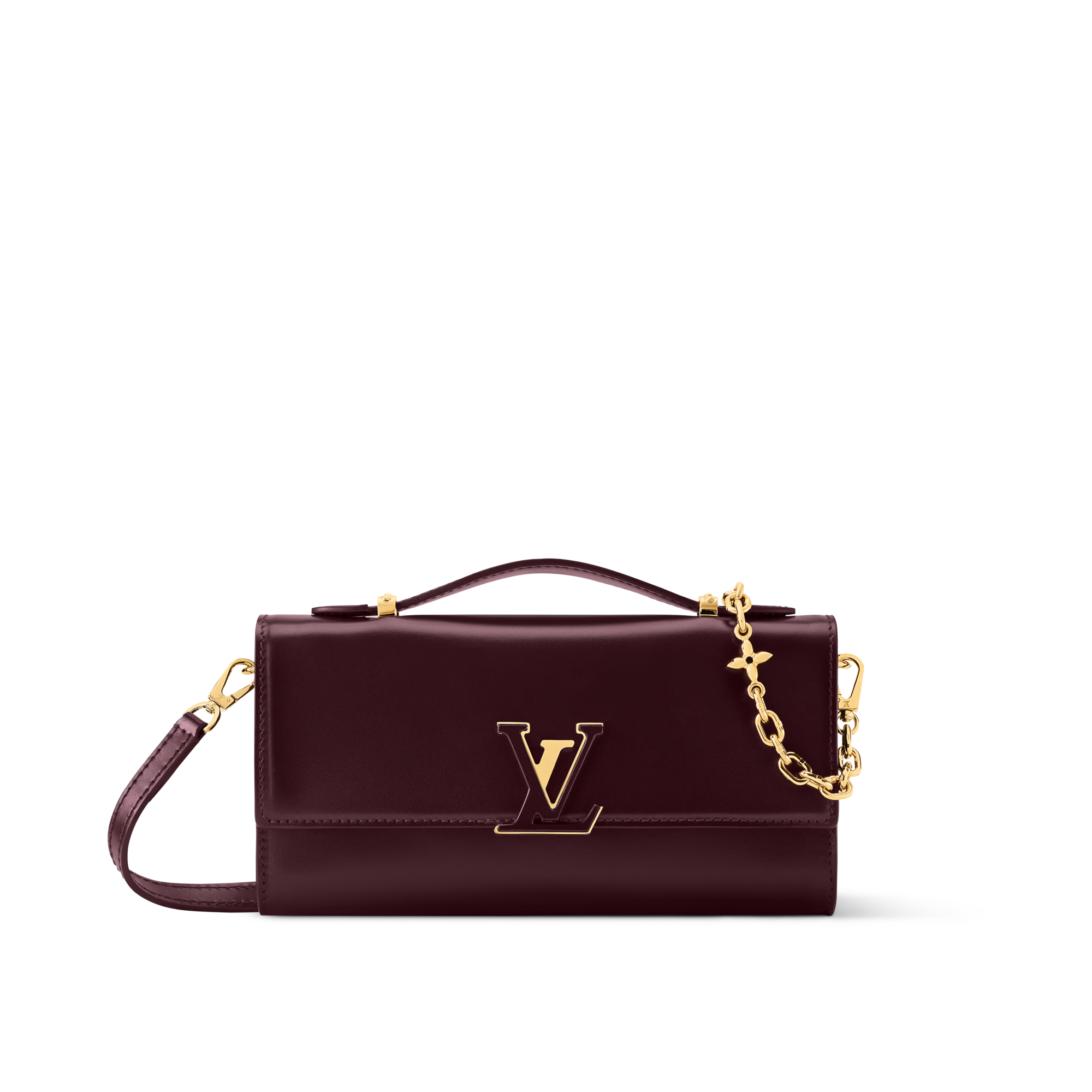 Capucines Petite Maroquinerie Portefeuilles sur Chaîne et Micro Sac Portefeuille chaîne Capucines | Louis Vuitton ® (Zoom produit)