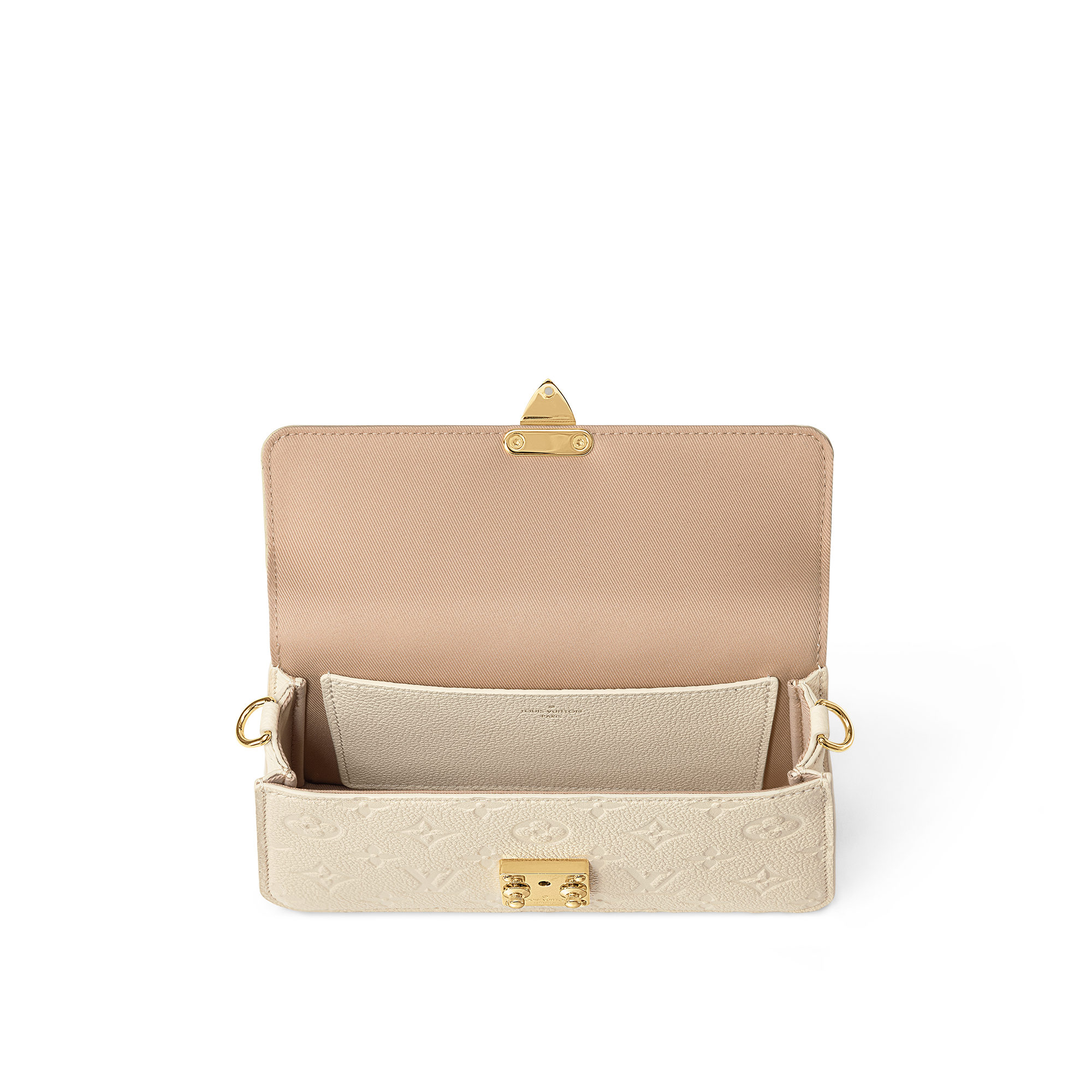 Cuir Monogram Empreinte Petite Maroquinerie Portefeuilles sur Chaîne et Micro Sac Portefeuille chaîne Métis | Louis Vuitton ® (Zoom produit)