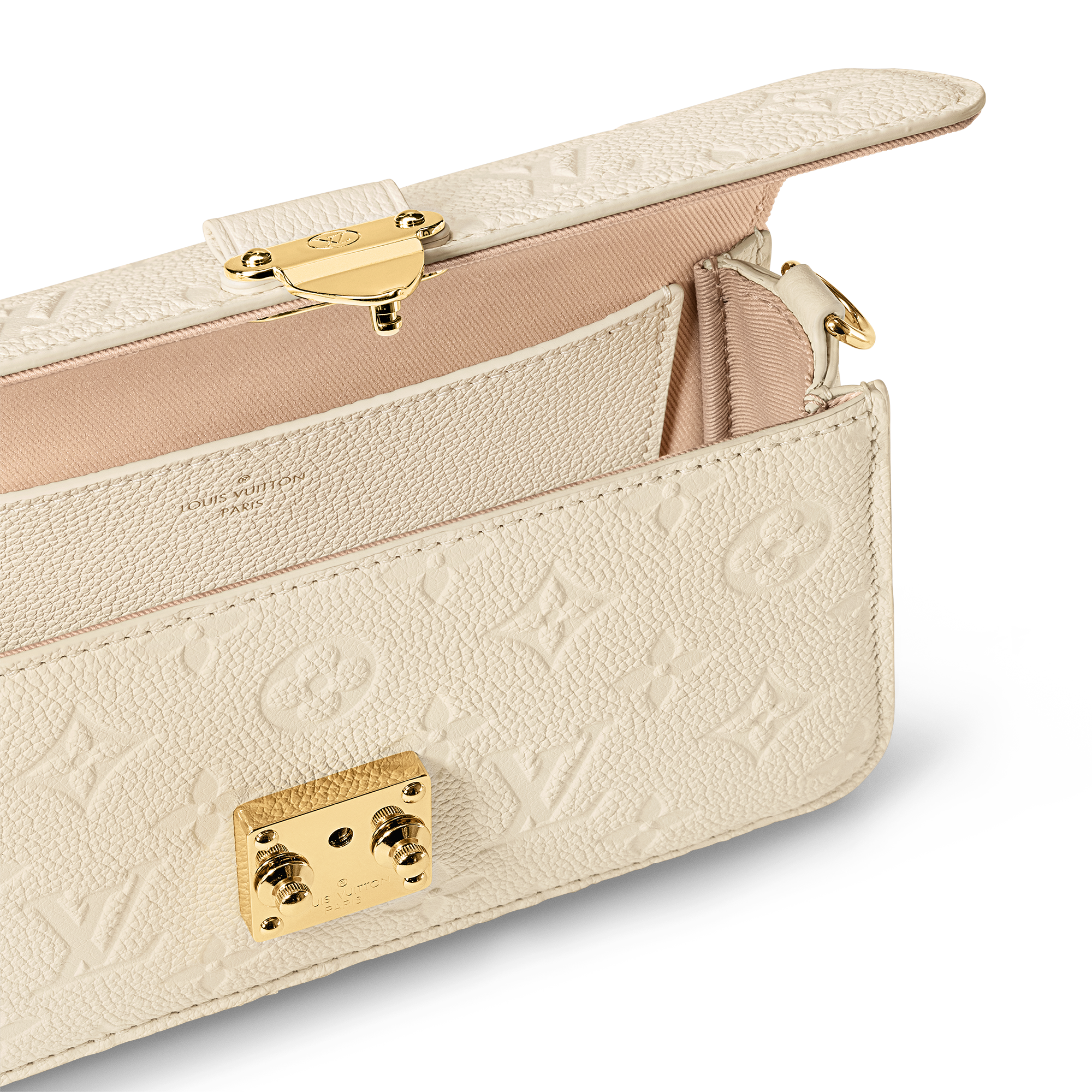 Cuir Monogram Empreinte Petite Maroquinerie Portefeuilles sur Chaîne et Micro Sac Portefeuille chaîne Métis | Louis Vuitton ® (Zoom produit)