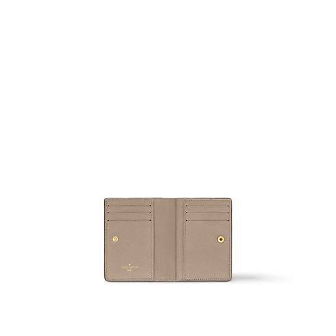 Cuir Monogram Empreinte Petite Maroquinerie Tous les Petite Maroquinerie Portefeuille Compact moyen | Louis Vuitton ® (Zoom produit)
