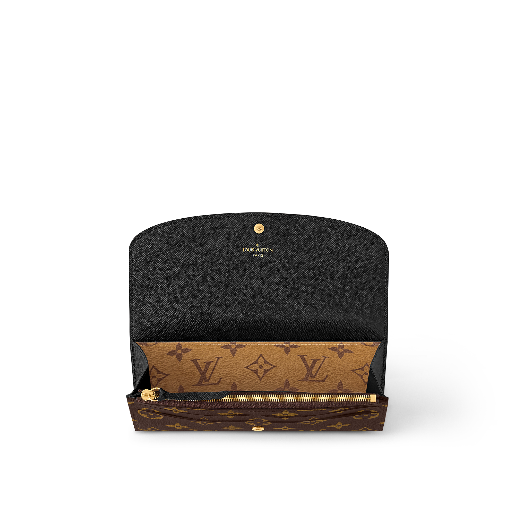 Monogram Reverse Petite Maroquinerie All Collections Portefeuille Émilie | Louis Vuitton ® (Zoom produit)