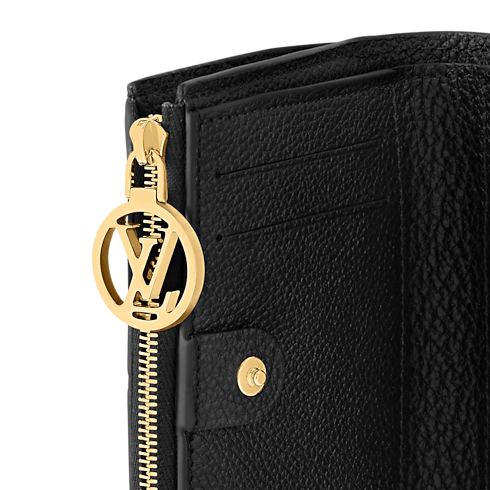 Cuir Monogram Empreinte Petite Maroquinerie Portefeuilles Compacts Portefeuille Lisa | Louis Vuitton ® (Zoom produit)