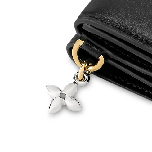 Portefeuille Mini Trifold LV Bloom vue détaillée