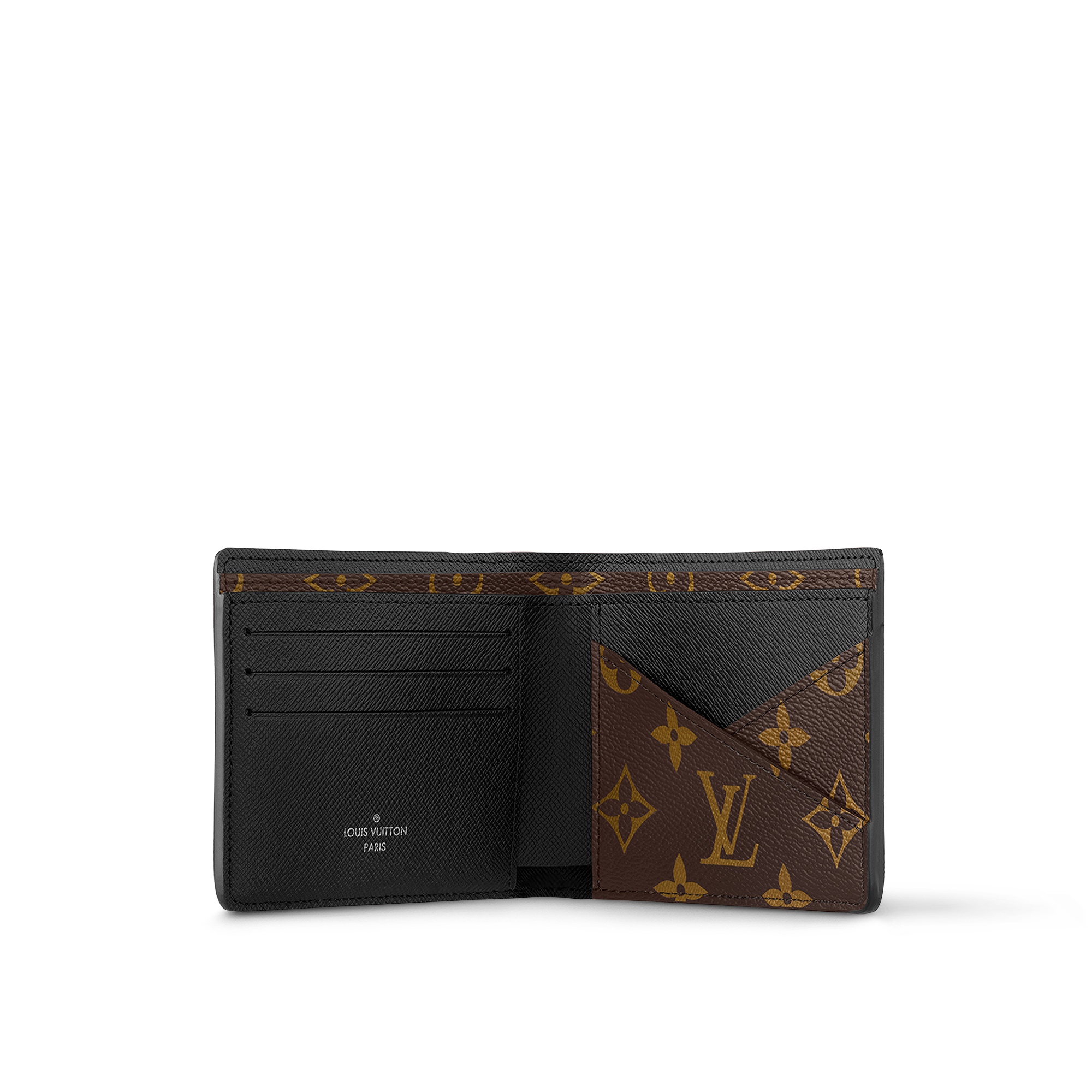 Toile Monogram Macassar Petite Maroquinerie Toute la Petite Maroquinerie Portefeuille Multiple | Louis Vuitton ® (Zoom produit)