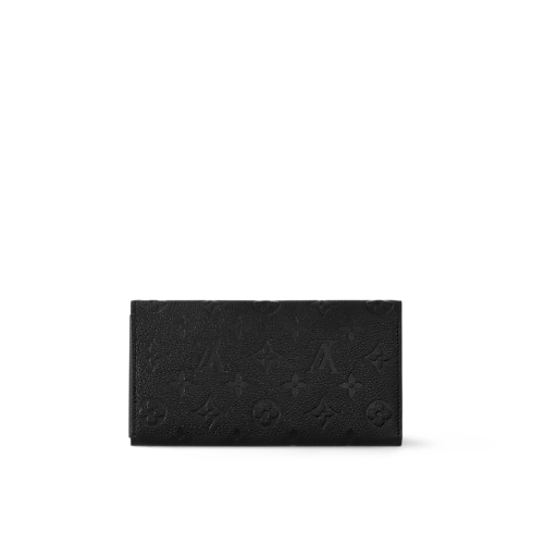 Cuir Monogram Empreinte Petite Maroquinerie Portefeuilles Longs Portefeuille Sarah | Louis Vuitton ® (Zoom produit)