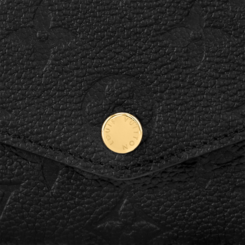 Cuir Monogram Empreinte Petite Maroquinerie Portefeuilles Longs Portefeuille Sarah | Louis Vuitton ® (Zoom produit)