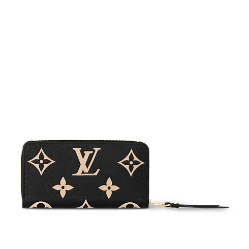 Cuir Monogram Empreinte Bicolore Petite Maroquinerie Tous les Petite Maroquinerie Portefeuille Zippy | Louis Vuitton ® (Zoom produit)