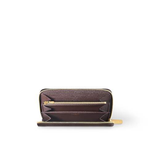 Damier Ebène Petite Maroquinerie Tous les Petite Maroquinerie Portefeuille Zippy | Louis Vuitton ® (Zoom produit)