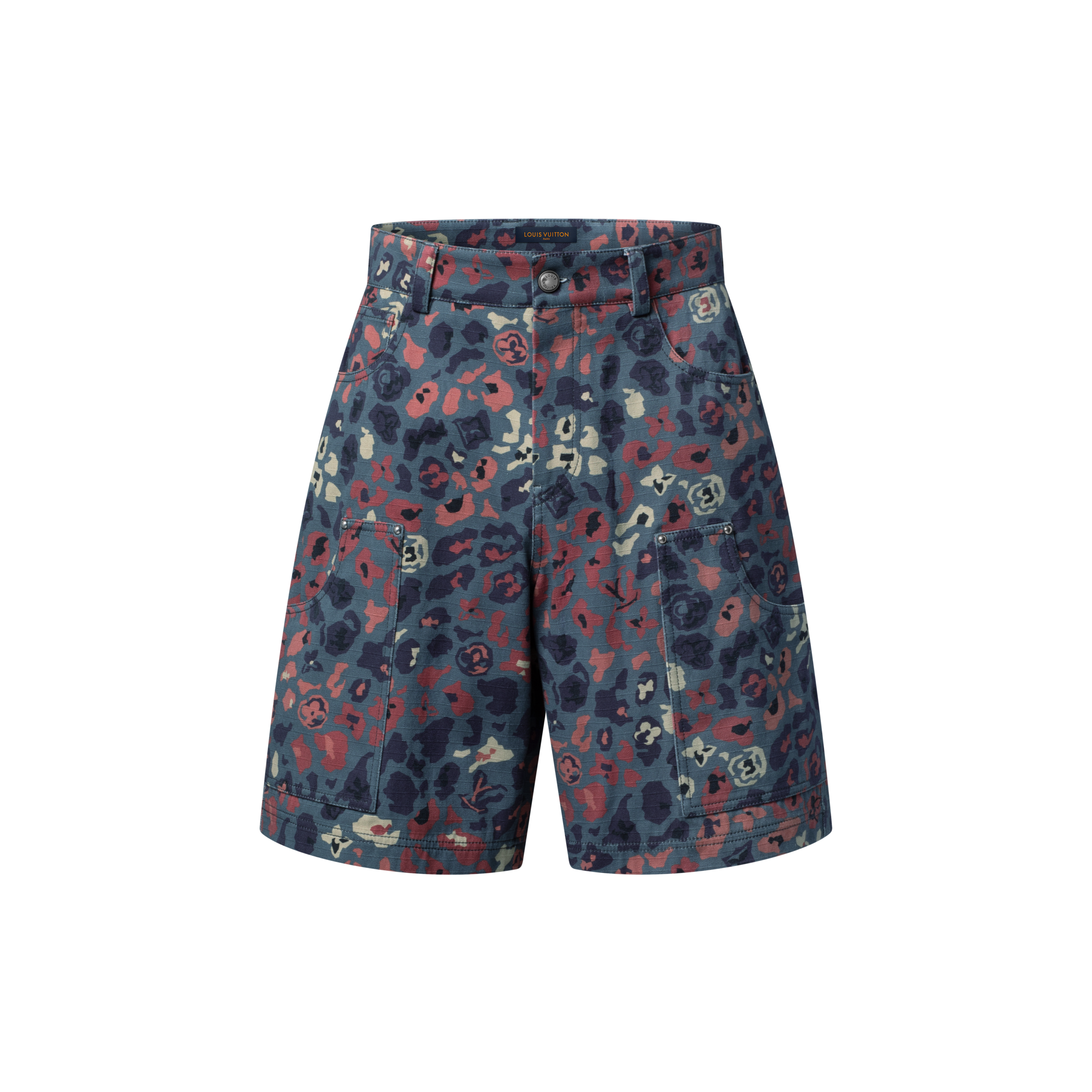  Ready-to-Wear Pants Printed Carpenter Shorts | Louis Vuitton ® (Product zoom)