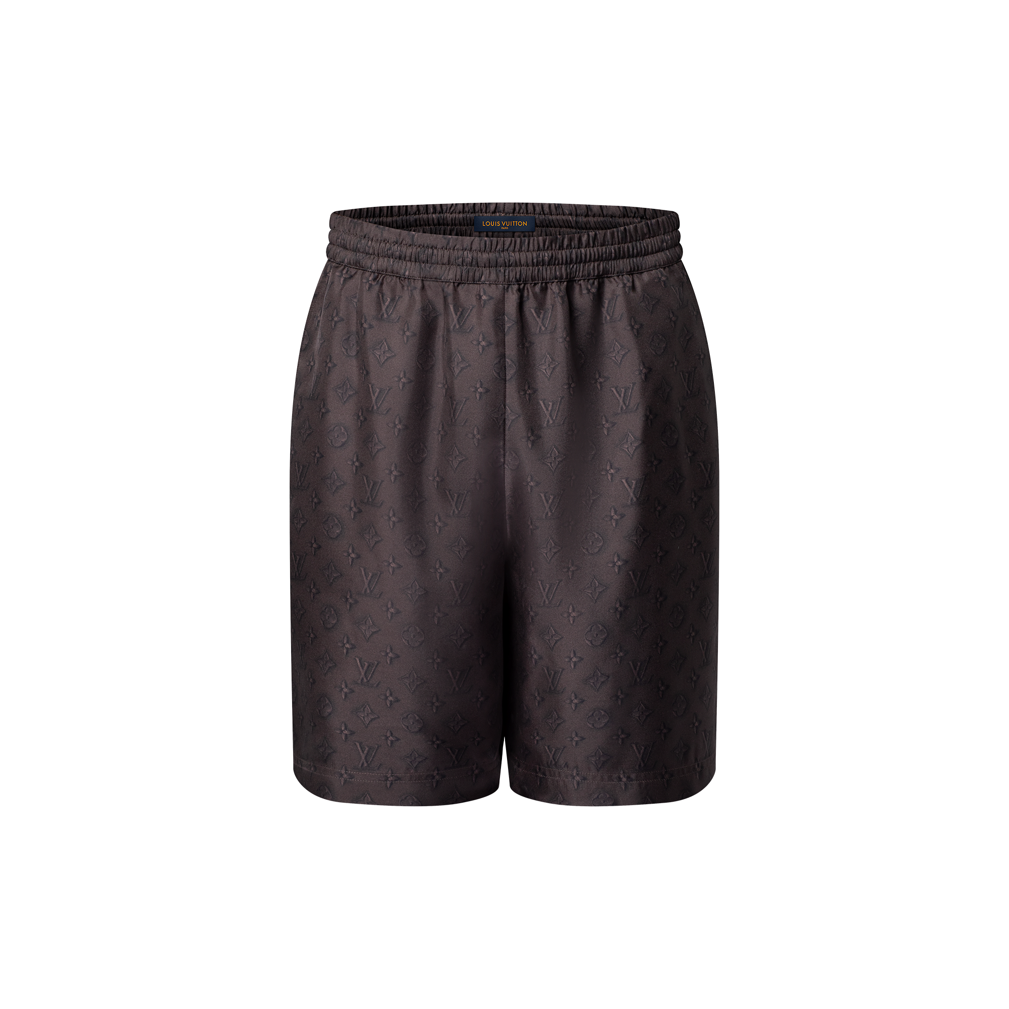  Ready-to-Wear Pants Printed Monogram Silk Shorts | Louis Vuitton ® (Product zoom)