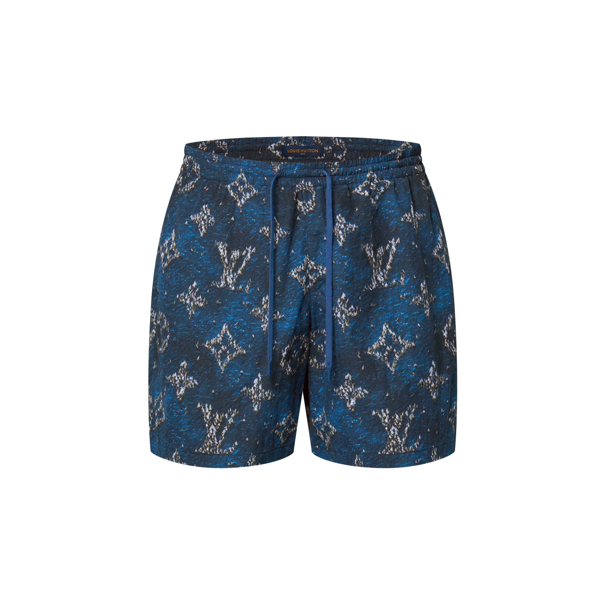  Ready-to-Wear All Ready-to-Wear Printed Monogram Swim Shorts | Louis Vuitton ® (Product zoom)