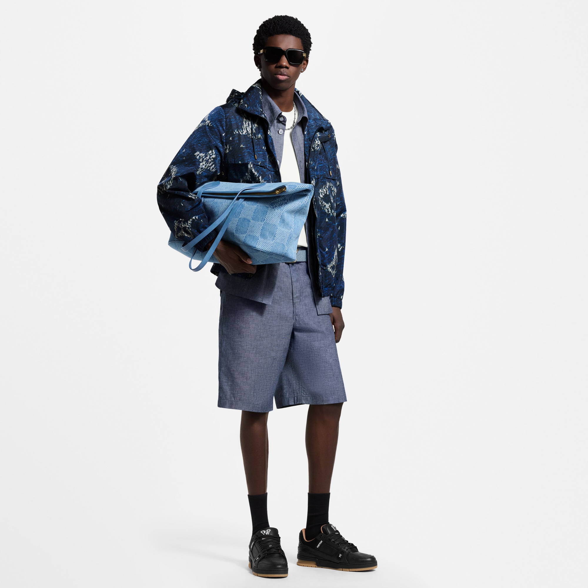  Ready-to-Wear Coats and Outerwear Printed Monogram Windbreaker | Louis Vuitton ® (Product zoom)