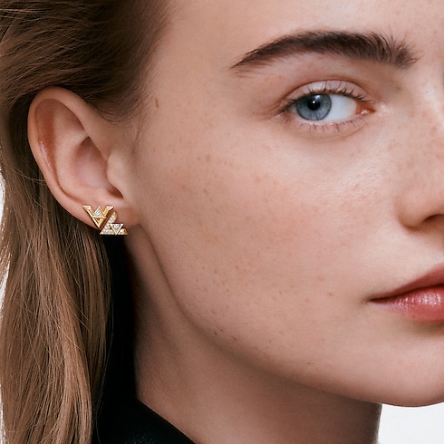 Catégories Boucles d'Oreilles Puce d'oreille LV Volt One | Louis Vuitton ® (Zoom produit)
