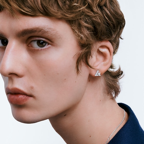 Catégories Boucles d'Oreilles Puce d'oreille LV Volt One | Louis Vuitton ® (Zoom produit)