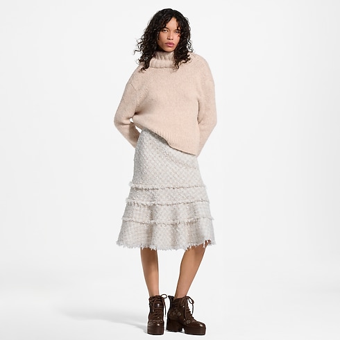 Prêt-à-Porter Maille Pull à col drapé | Louis Vuitton ® (Zoom produit)