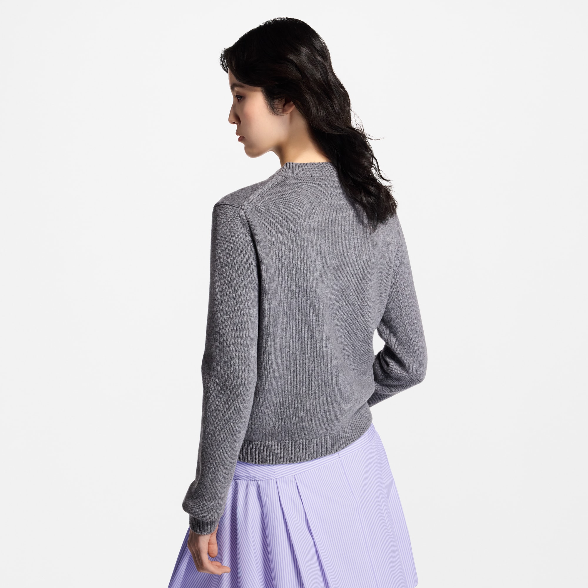  Prêt-à-Porter Maille Pull à LV brodé | Louis Vuitton ® (Zoom produit)