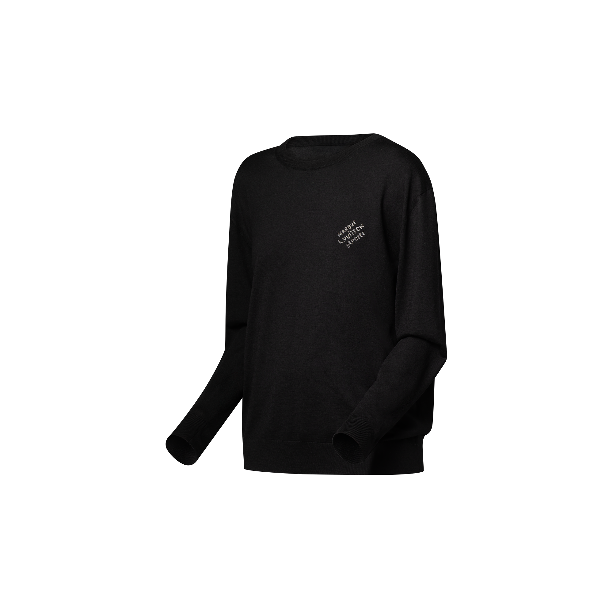  Prêt-à-Porter Maille Pull à signature brodée | Louis Vuitton ® (Zoom produit)