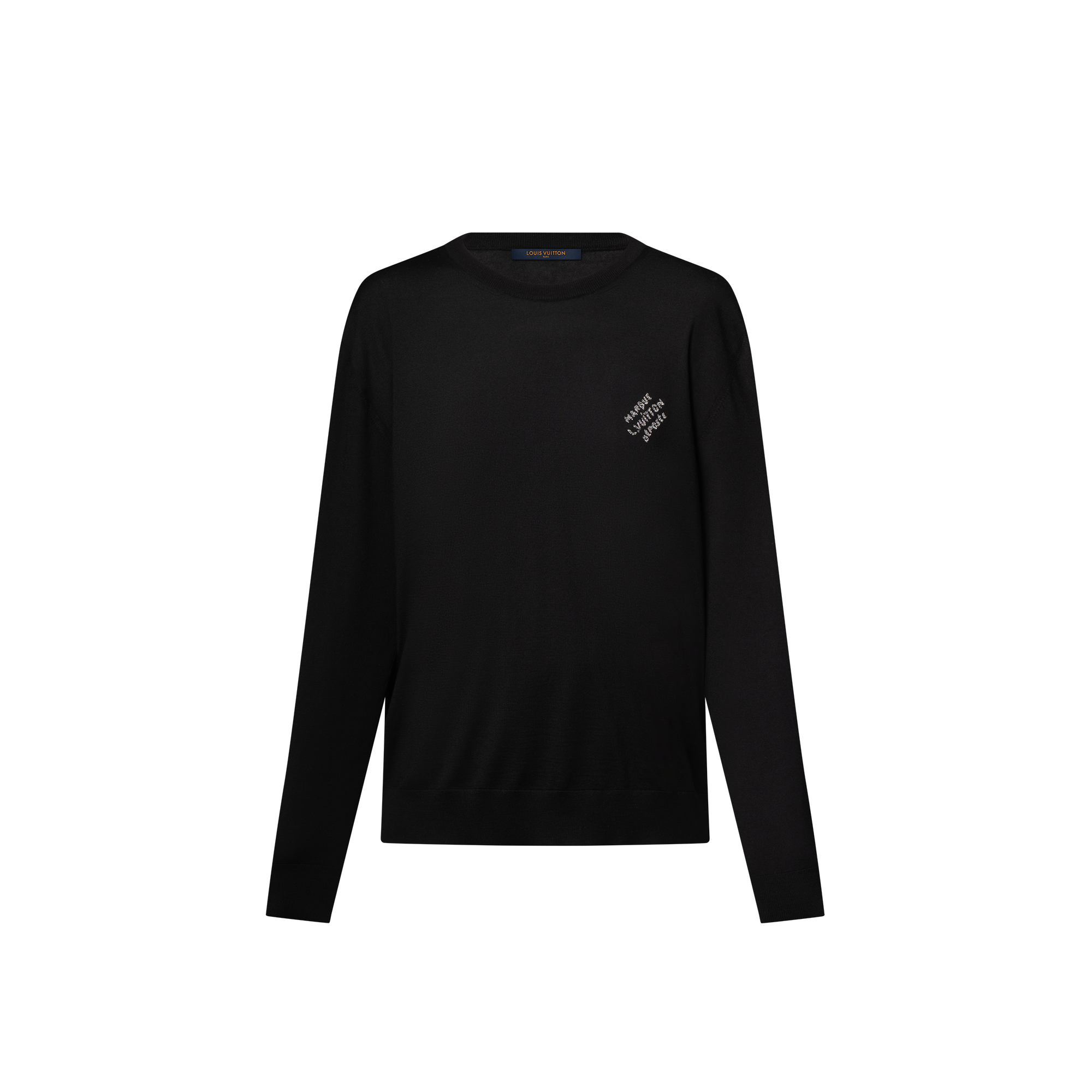  Prêt-à-Porter Maille Pull à signature brodée | Louis Vuitton ® (Zoom produit)