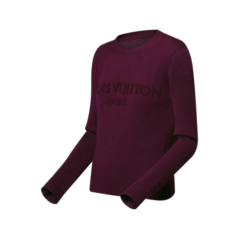 Prêt-à-Porter Maille Pull à signature en maille | Louis Vuitton ® (Zoom produit)