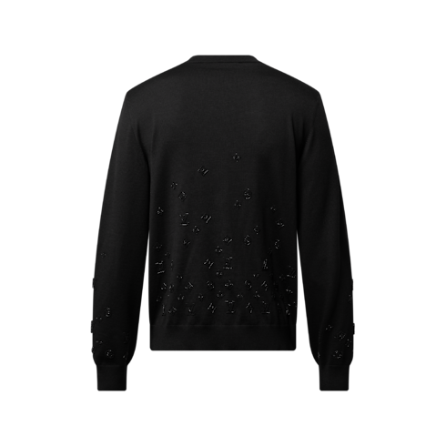 Prêt-à-Porter Tout le Prêt-à-Porter Pull de soirée ornementé | Louis Vuitton ® (Zoom produit)