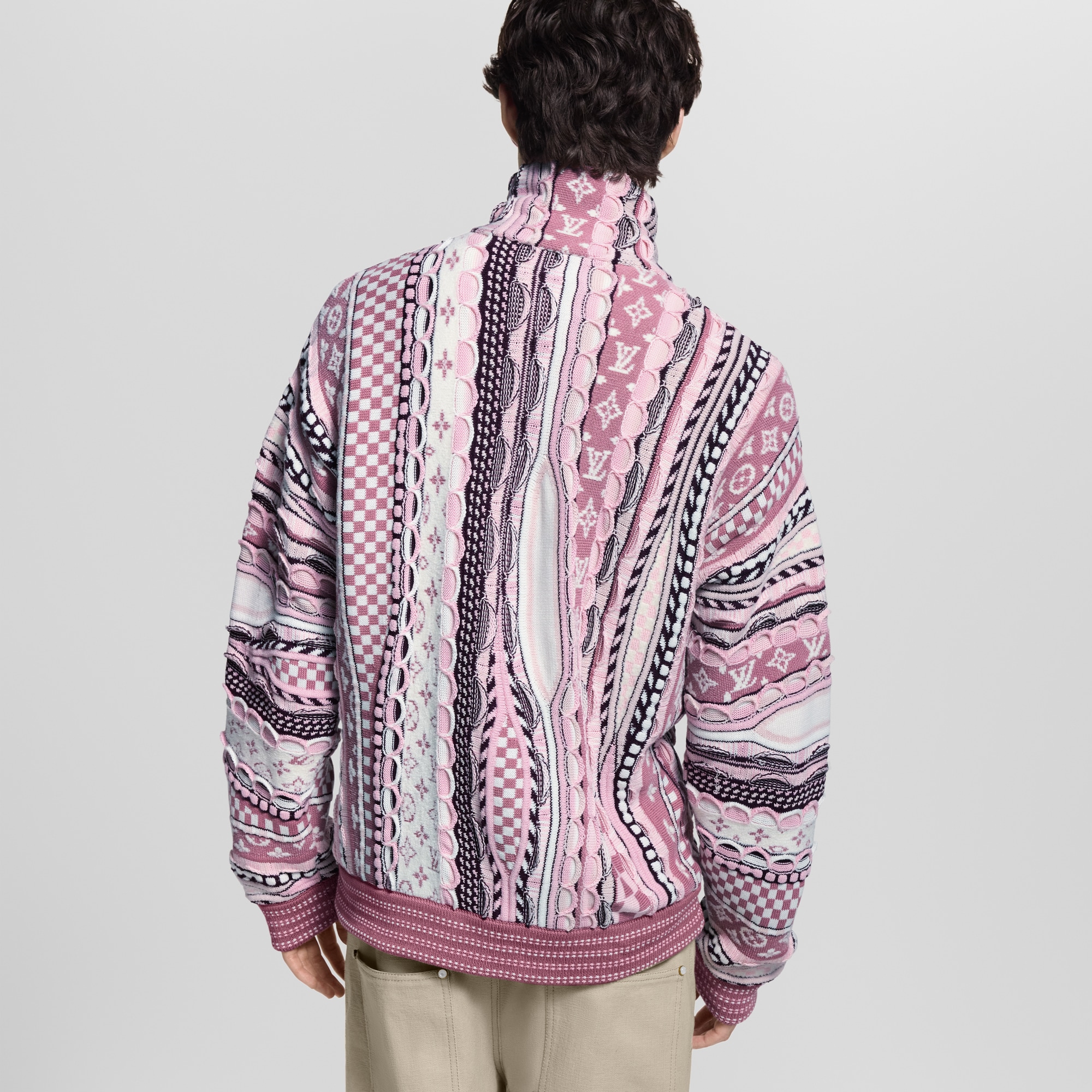  Prêt-à-Porter Tout le Prêt-à-Porter Pull demi-zippé | Louis Vuitton ® (Zoom produit)