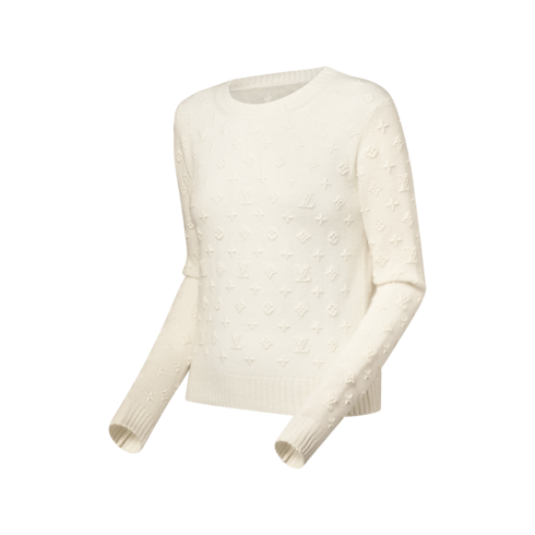 Prêt-à-Porter Maille Pull en maille Monogram 3D | Louis Vuitton ® (Zoom produit)